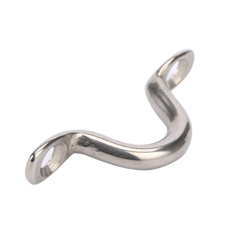Amarine Made Stainless Steel Bimini Boat Top PAD Eye, Eye Straps, Tie Down, Kayak Deck Loops, Tie Down Anchor Point, footman's Loop for Kayak Canoe Rigging (6-Pack) - Image 4